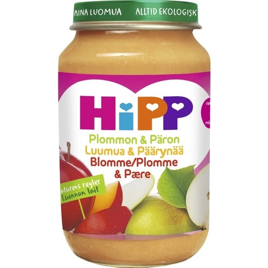 Hipp Päron & Plommon 6m 190g