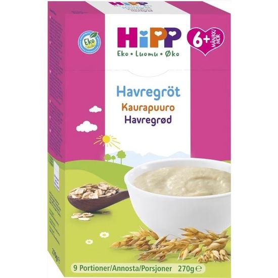 Hipp Havregröt 6m 270g