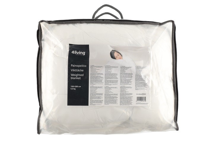 4Living Tyngdtäcke 7 kg Vit