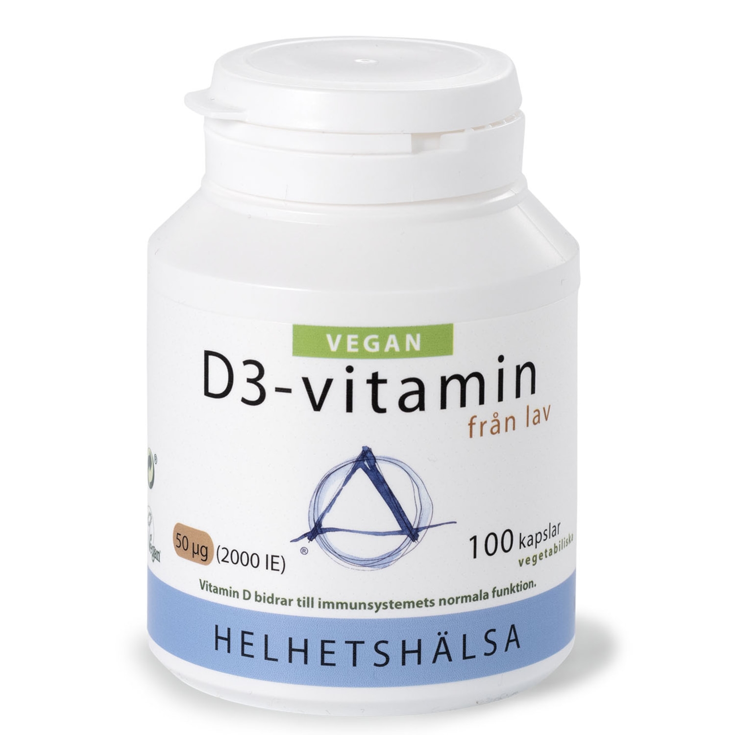 Alternativ bild 1 för D-3 Vitamin Vegan 50mcg