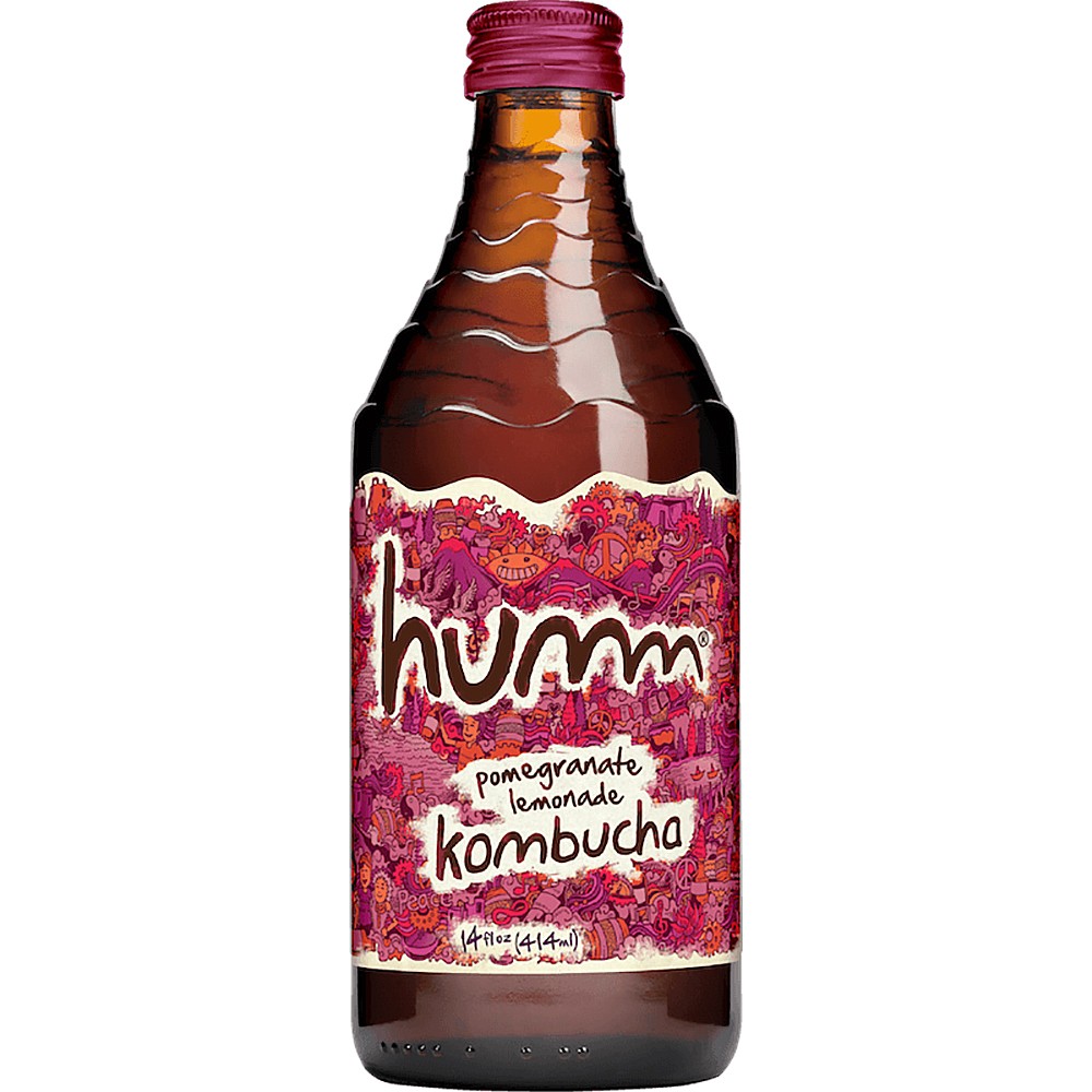 Humm Kombucha Pomegranate Lemon 414ml