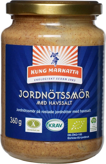 Kung Markatta Jordnötssmör med salt 360 g