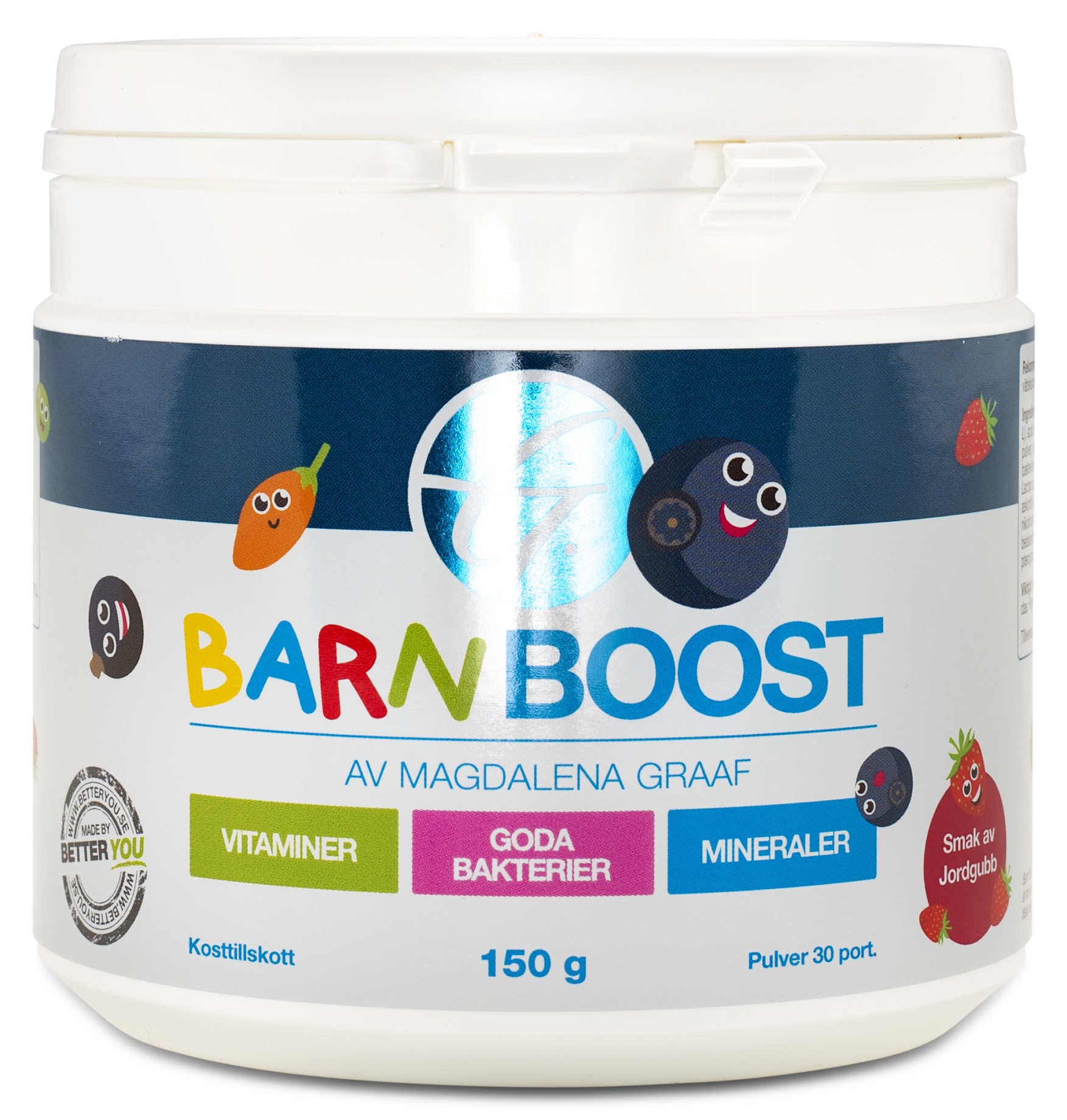 Better You Barn Boost 150 g Jordgubb