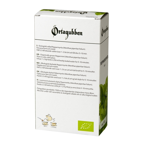 Örtagubbens Pepparmynta blad 50gr