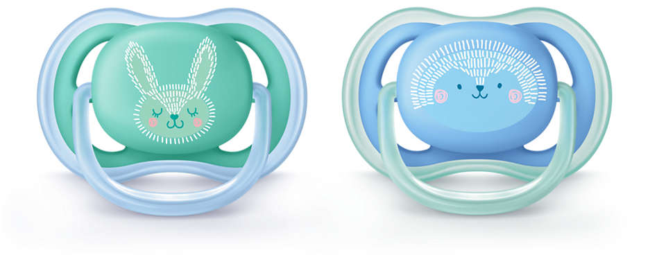 Philips Avent Ultra Air napp 6-18 månader Blå 2 st