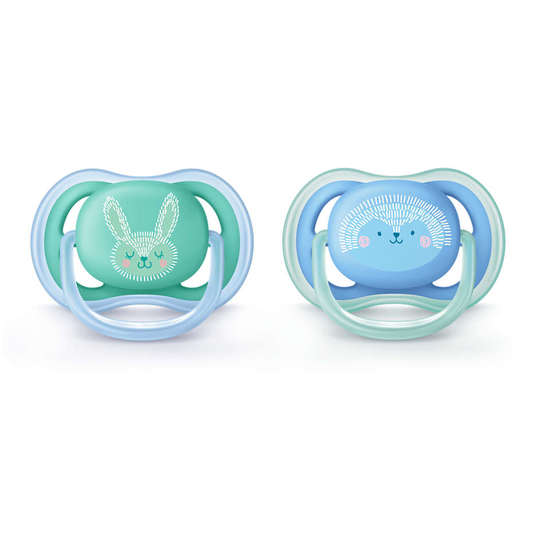 Philips Avent Ultra Air napp 6-18 månader Blå 2 st