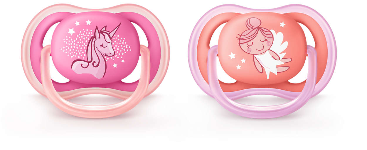 Philips Avent Ultra Air napp 6-18 månader Rosa 2 st