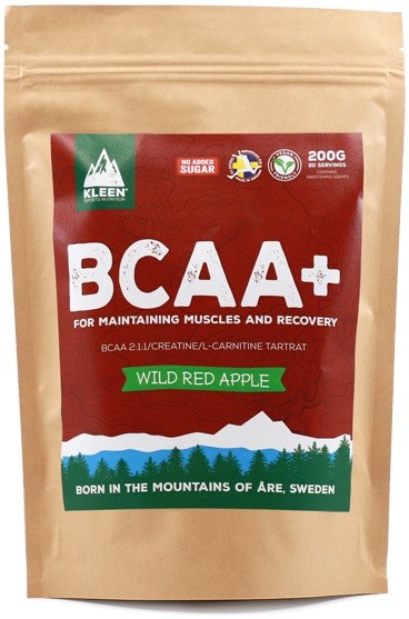 KLEEN BCAA+ Wild Red Apple 200 g