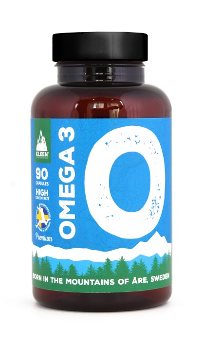 KLEEN Omega 3 High concentrate 1000 mg 90 kapslar