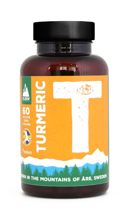 KLEEN Turmeric/Gurkmeja 60 kapslar