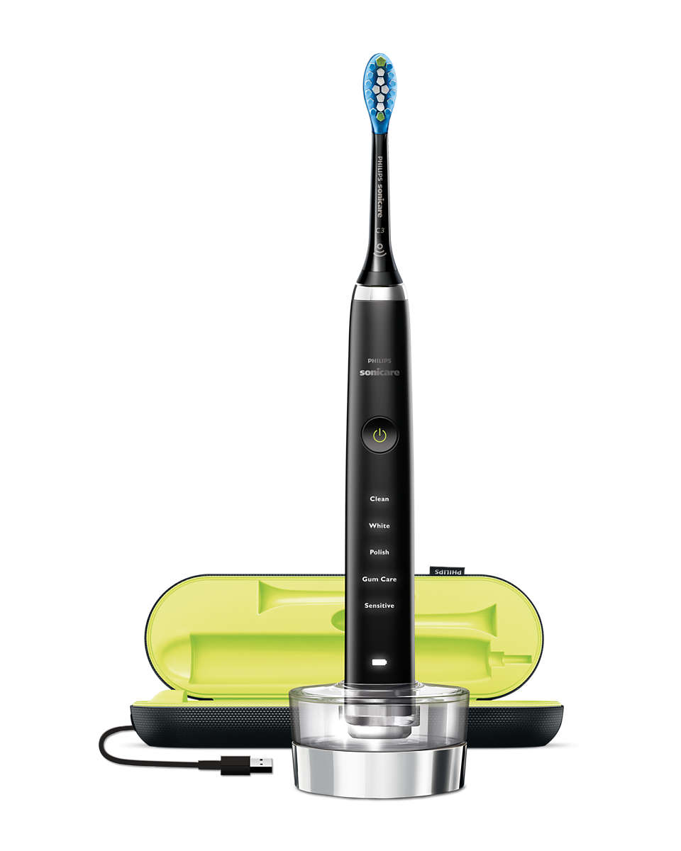 Philips Sonicare Eltandborste DiamondClean HX9351/52 Svart