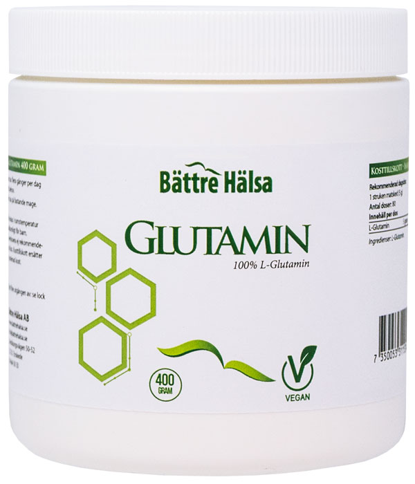 Bättre Hälsa Glutamin 400 g