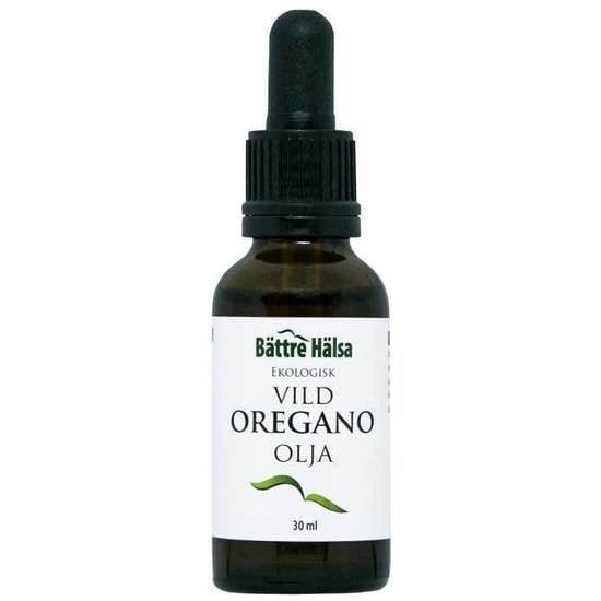 Bättre Hälsa Vild Oregano Olja Ekologisk 30 ml