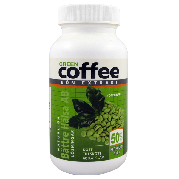 Bättre Hälsa Green coffee 60 kapslar