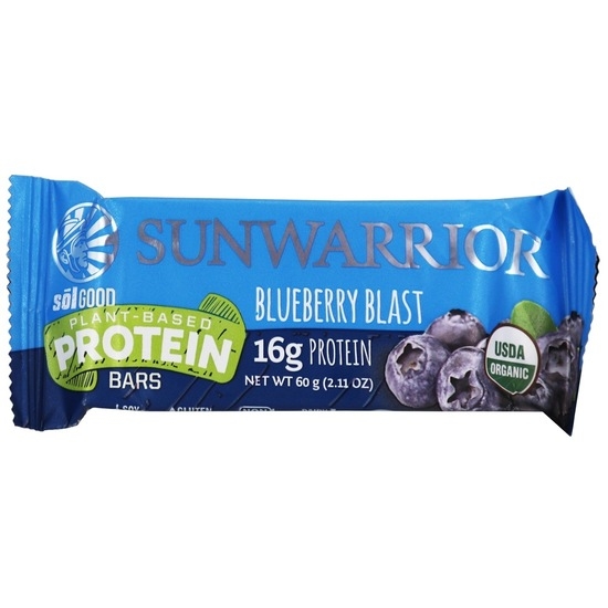 Sunwarrior Sol Good Bars Blueberry Blast 60 g