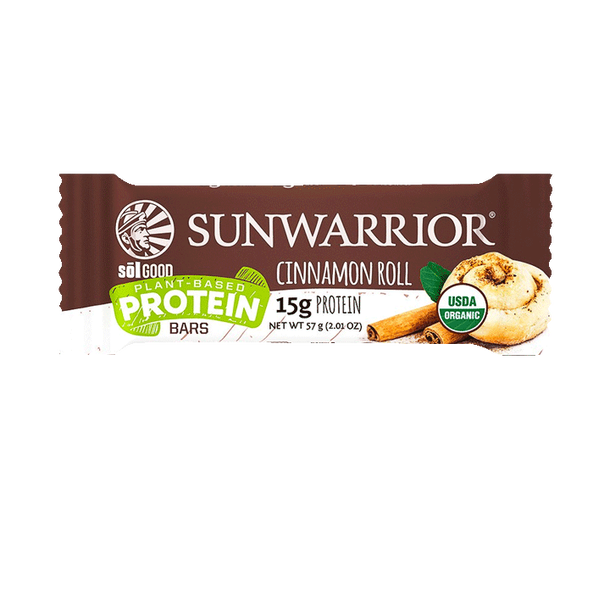 Sunwarrior Sol Good Bars Cinnamon Roll