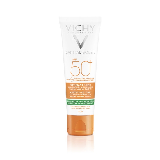 Vichy CS Mattifying 3-in-1 Solcreme SPF50+ 50 ml
