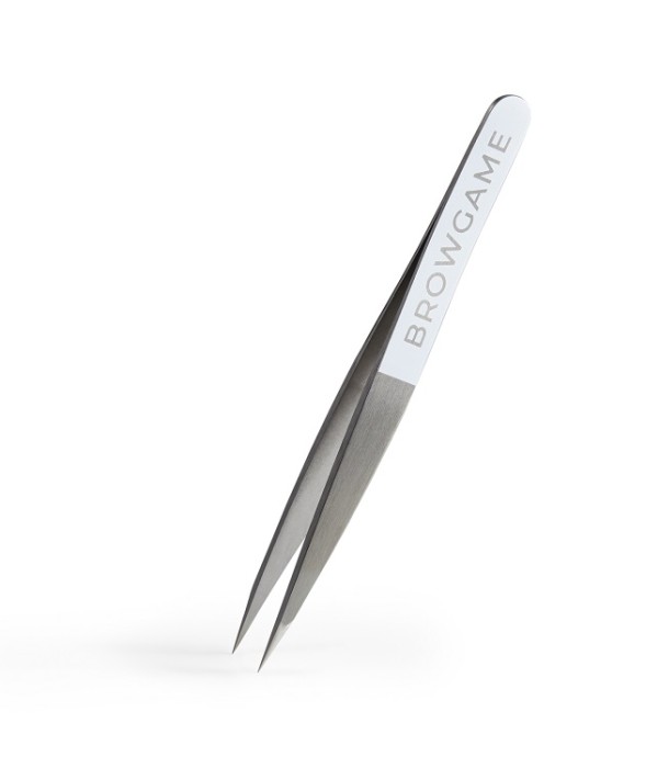 Browgame Cosmetics Original Tweezer Pointed - White