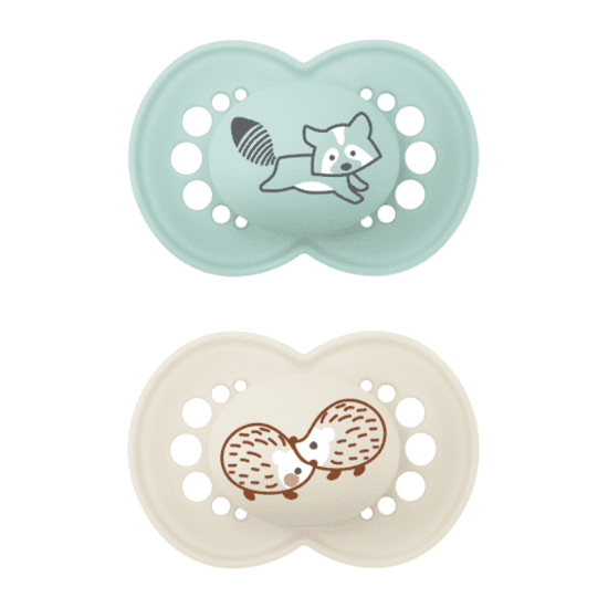 MAM Original Natural Rubber 6-16m Blå 2-pack
