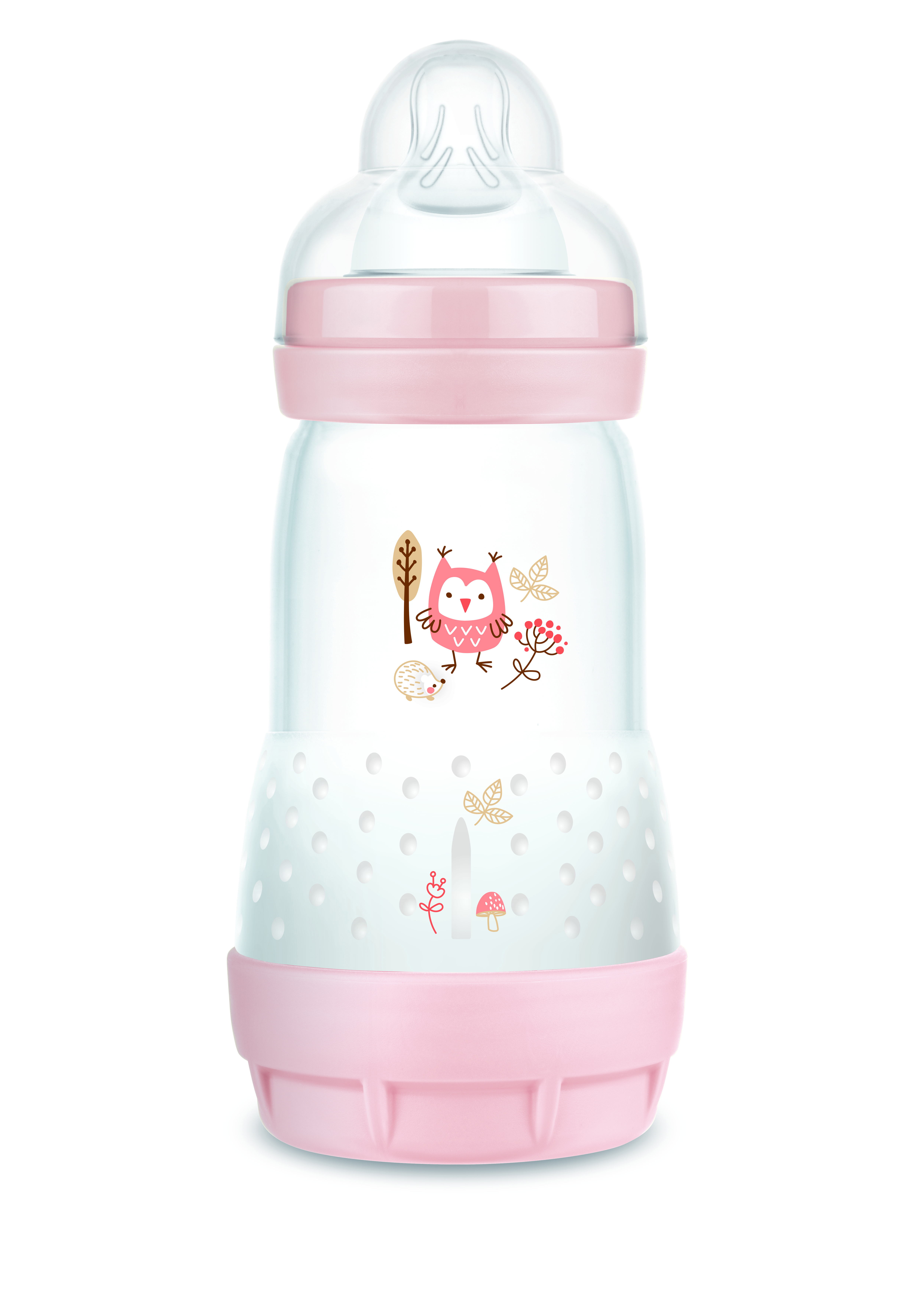 MAM Anti-Colic Nappflaska Rosa 260 ml