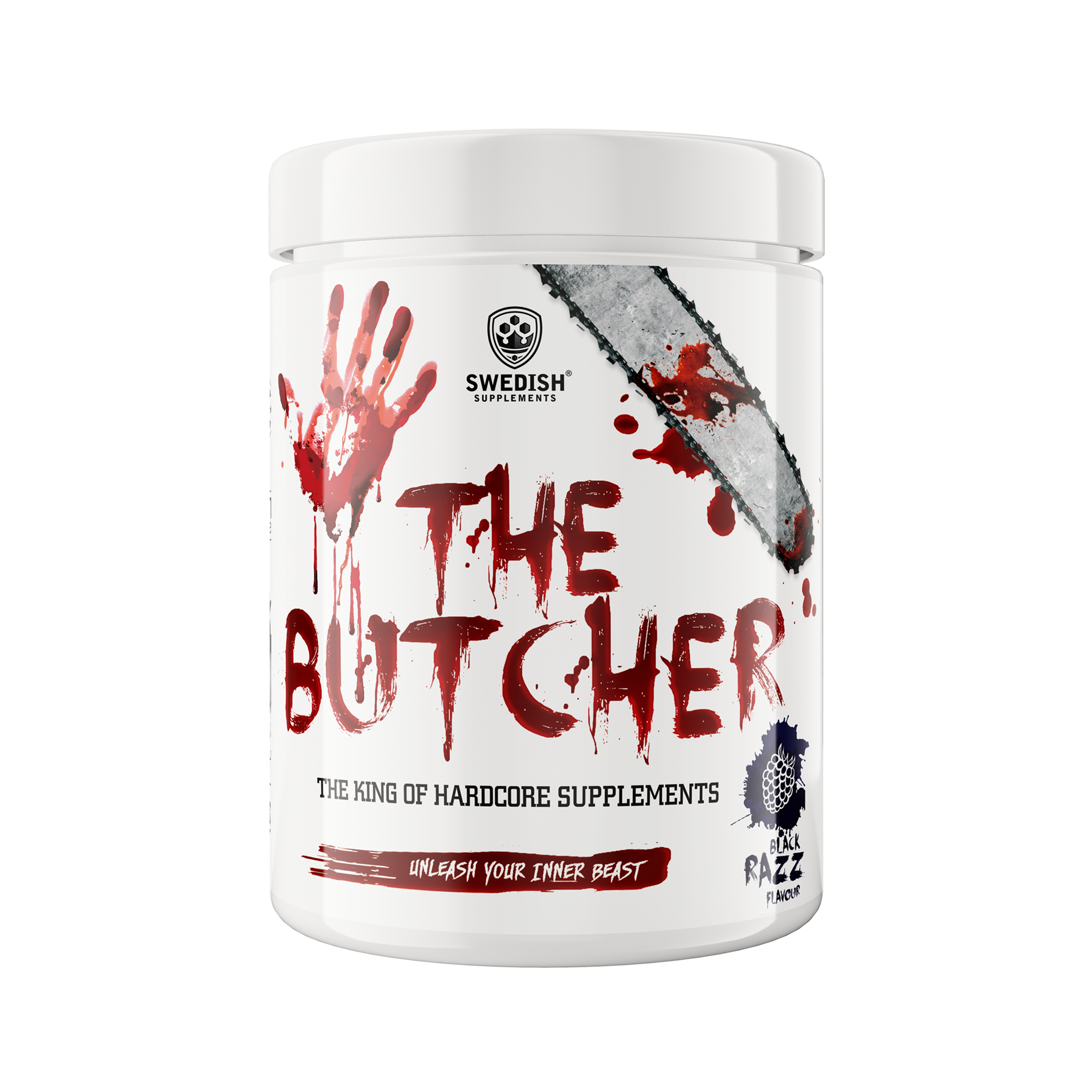 Swedish Supplements The Butcher 525 g Black Razz