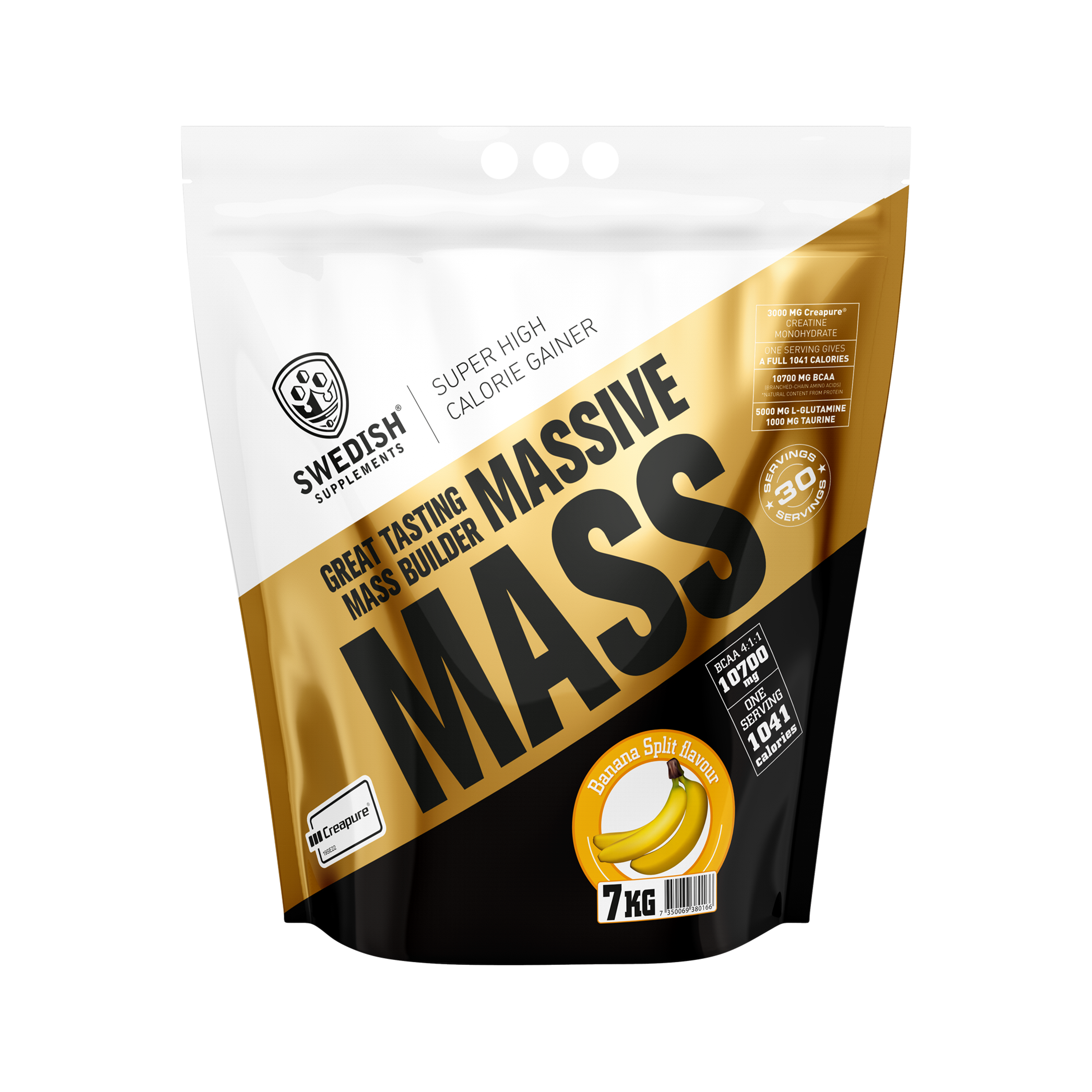 Swedish Supplements Massive Mass 7000 g Banana Split