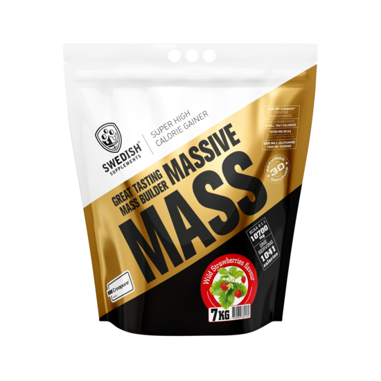 Swedish Supplements Massive Mass 7000 g Wild Strawberry