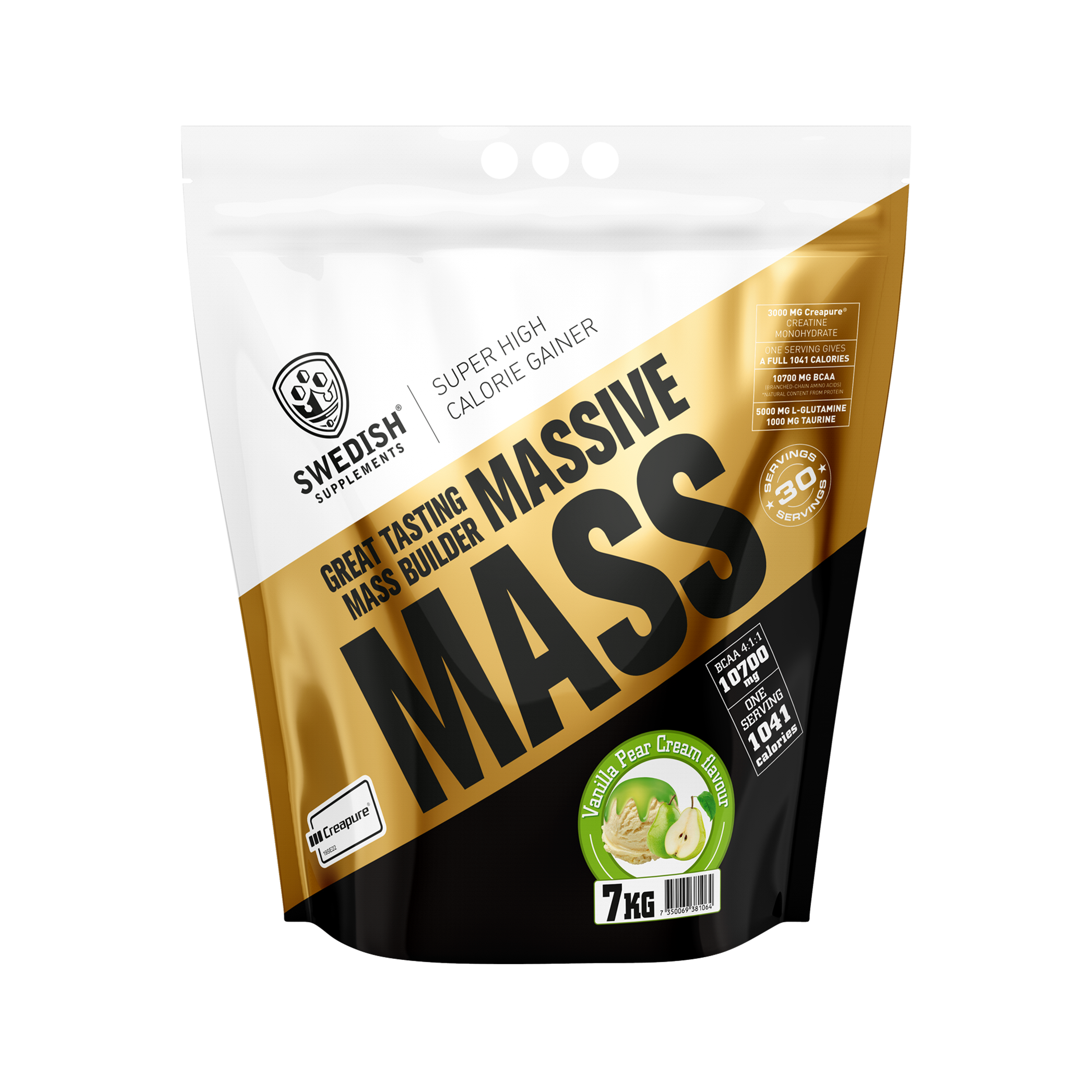 Swedish Supplements Massive Mass 7000 g Vanilla Pear