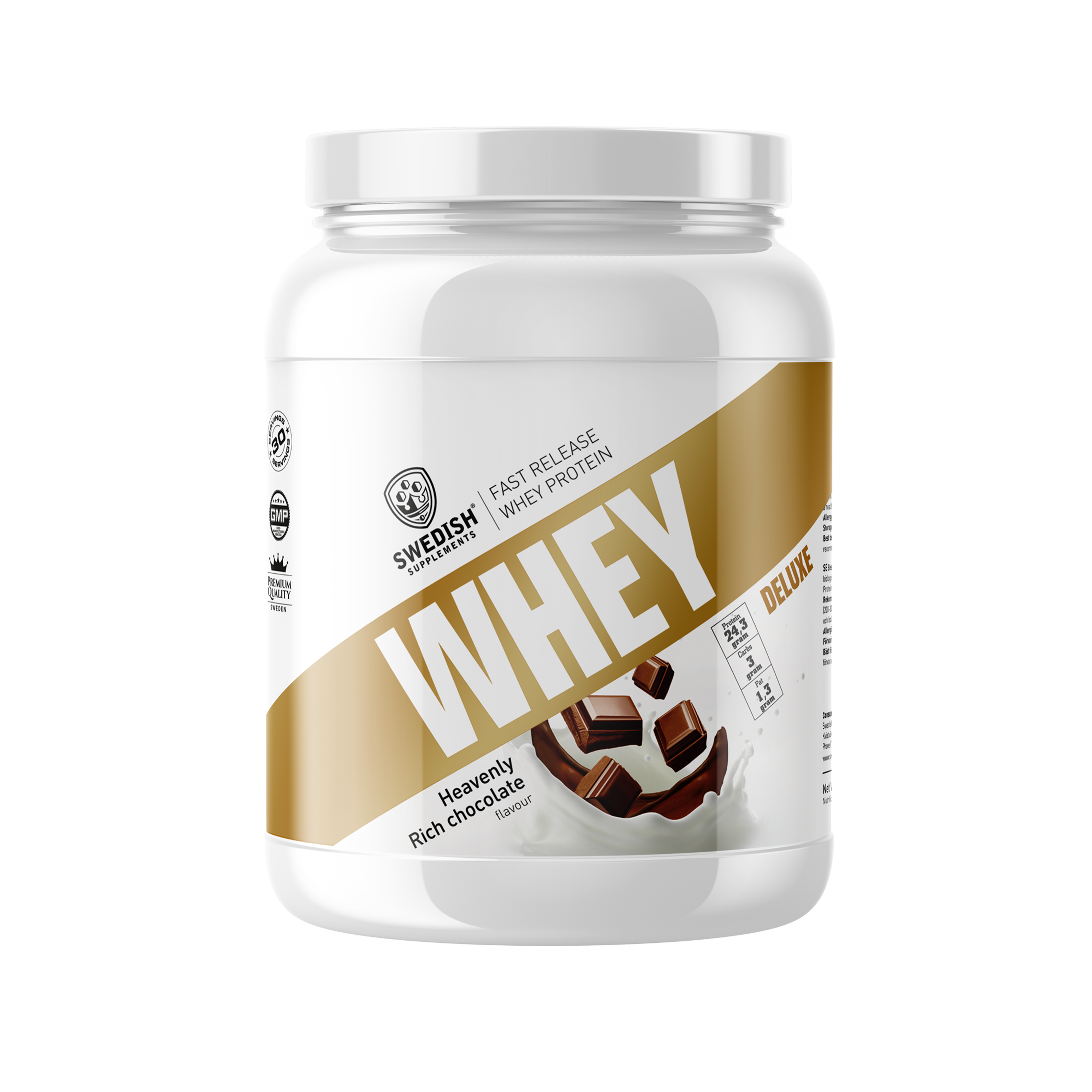 Swedish Supplements Whey Protein 1000 g Heavenly Rich Chocolate