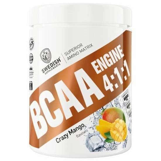 Swedish Supplements BCAA Engine 4:1:1 400 g Crazy Mango
