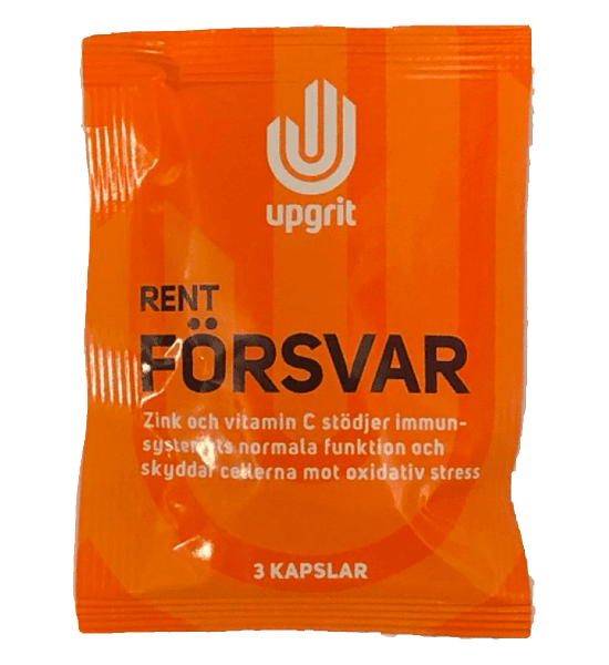Upgrit Rent Försvar 3 kapslar
