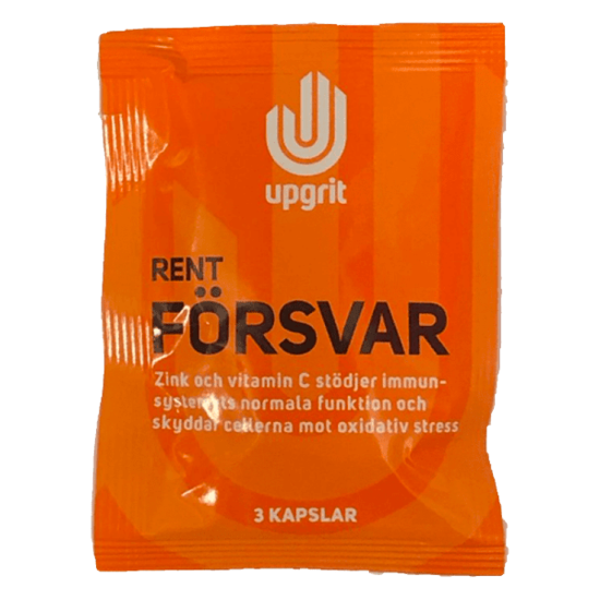 Upgrit Rent Försvar 3 kapslar