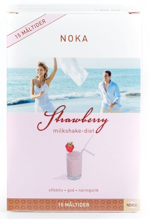 Noka Milkshake Diet Jordgubb 15p