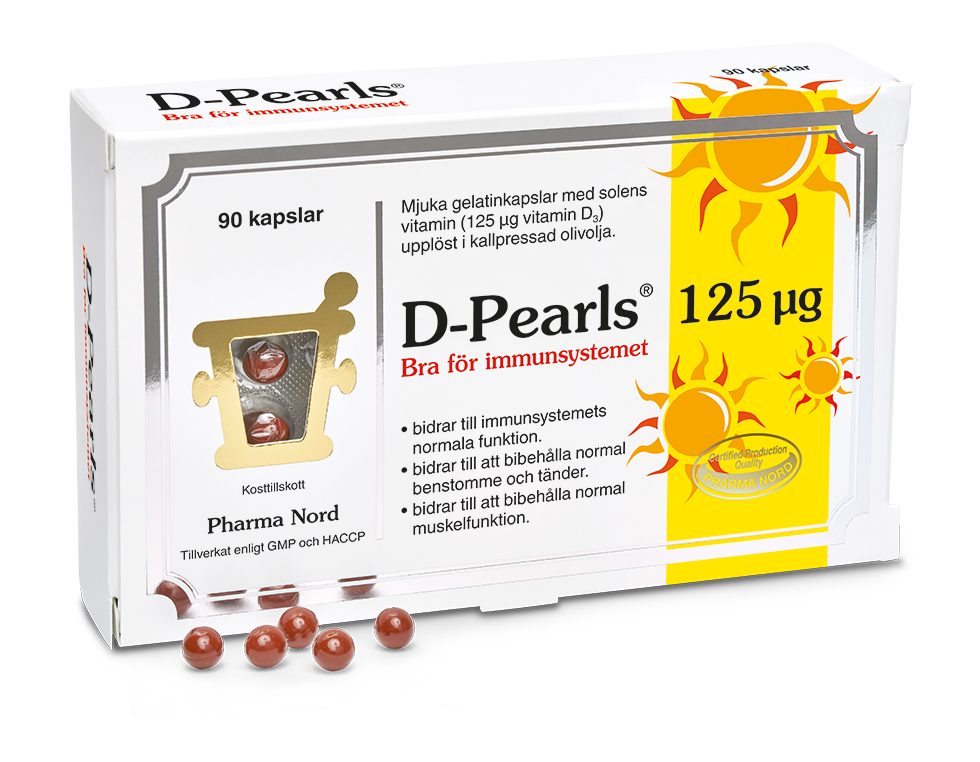 Pharma Nord D-Pearls 125 mcg 90 st