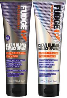Fudge Clean Blonde Damage Rewind Violet Duo 2x250 ml