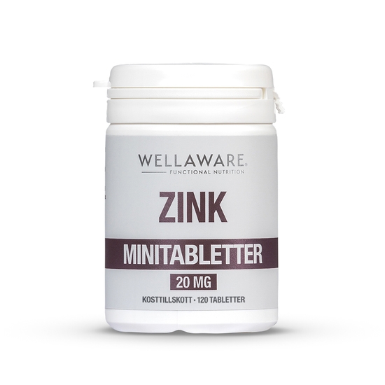 WellAware Zink 120 st minitabletter