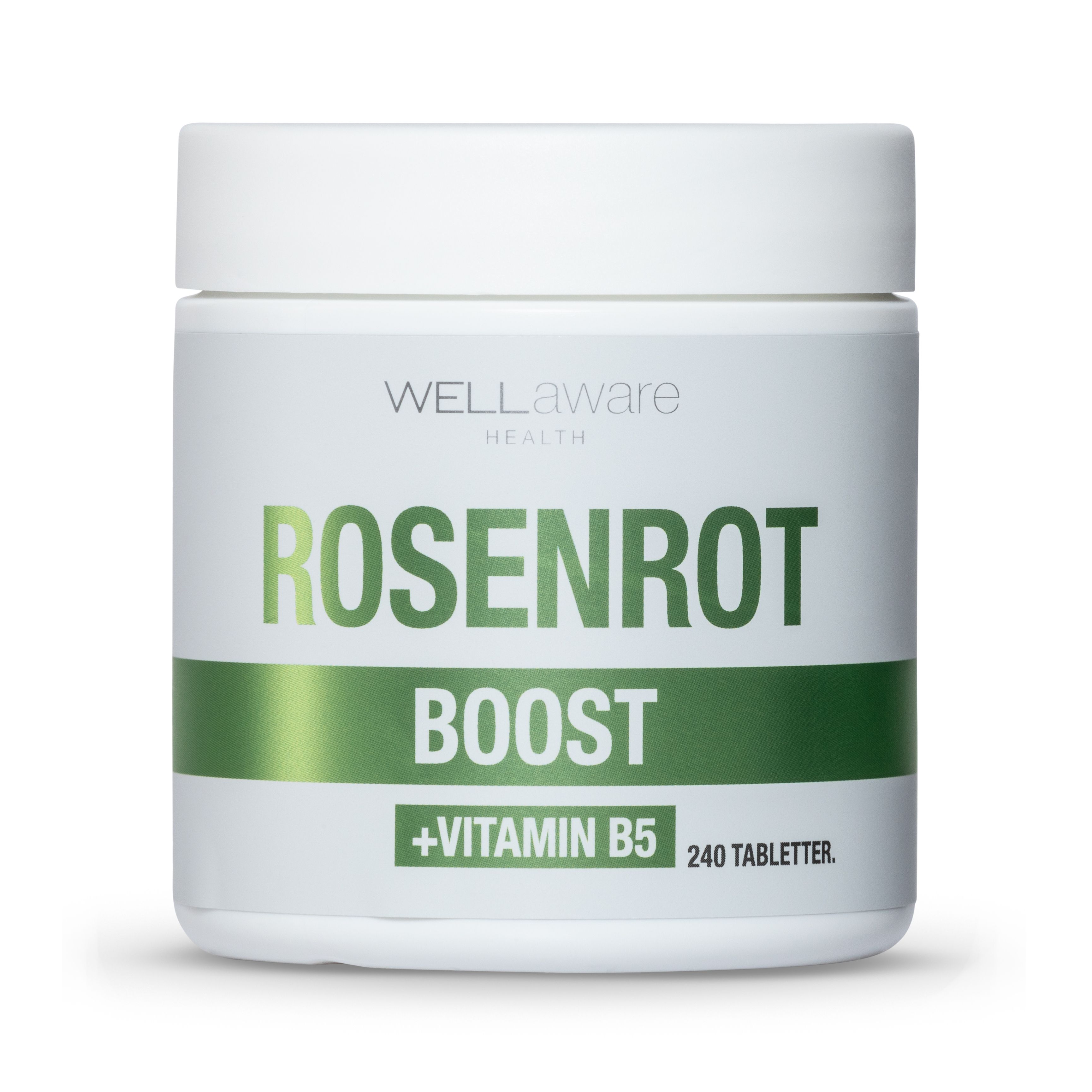WellAware Health Rosenrot + B5 240 tabletter