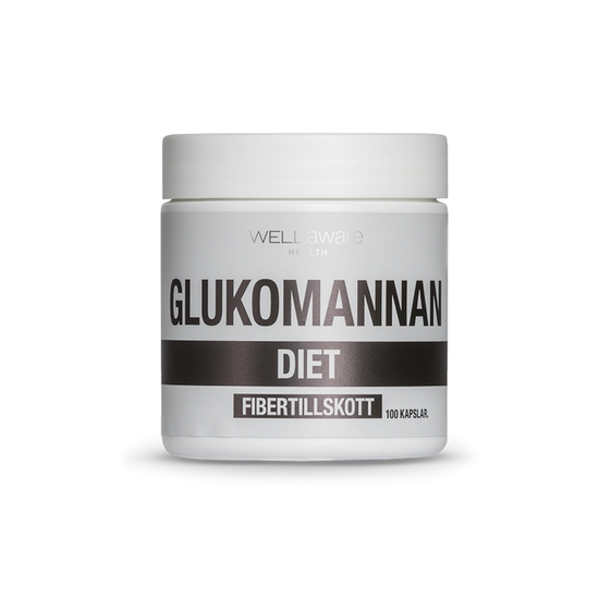 WellAware Health Glukomannan 100 kapslar