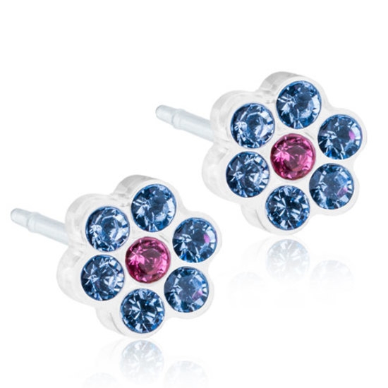 Blomdahl Örhängen Daisy Alexandrite/Rose 5mm
