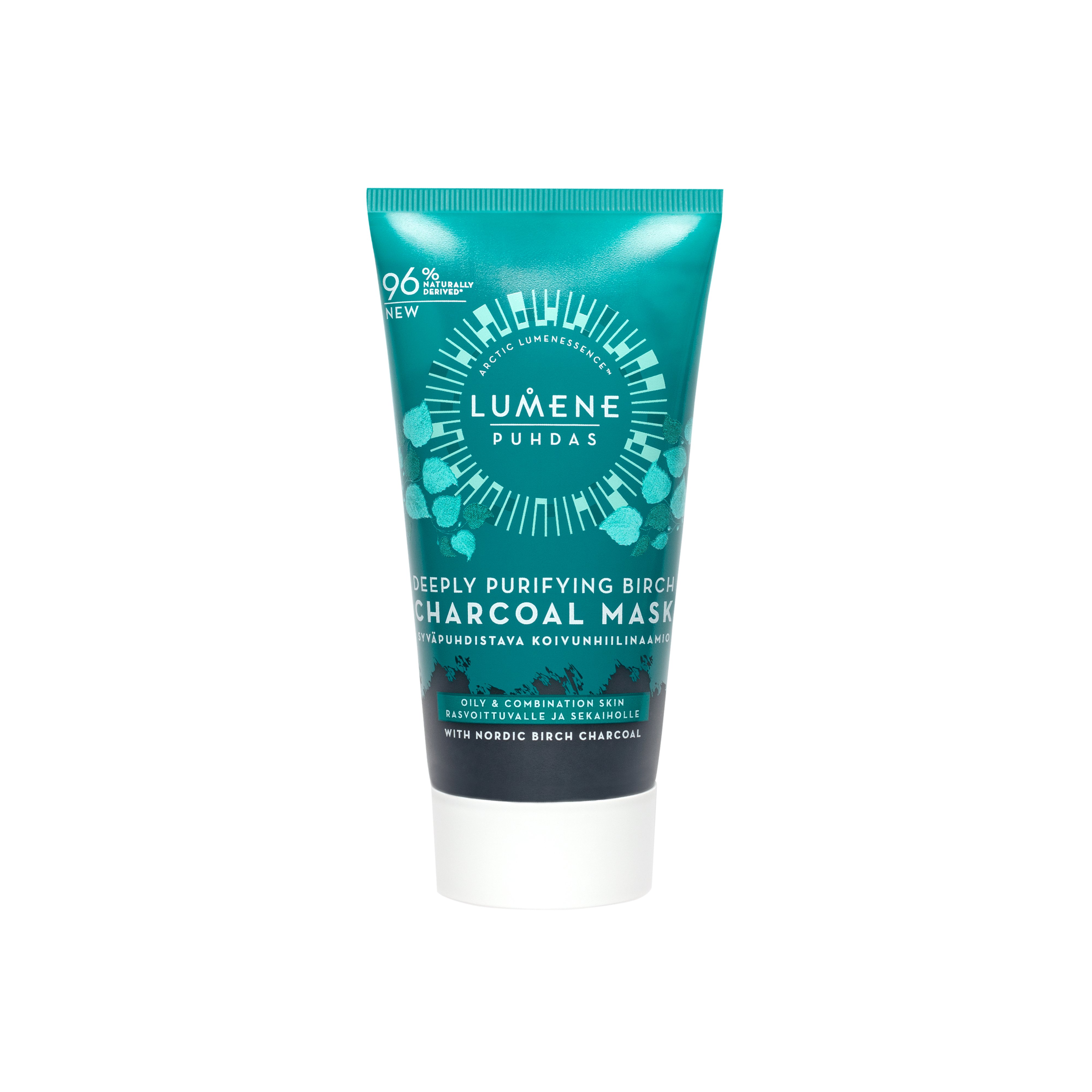 Lumene PUHDAS Deeply Purifying Birch Charcoal Mask 75 ml