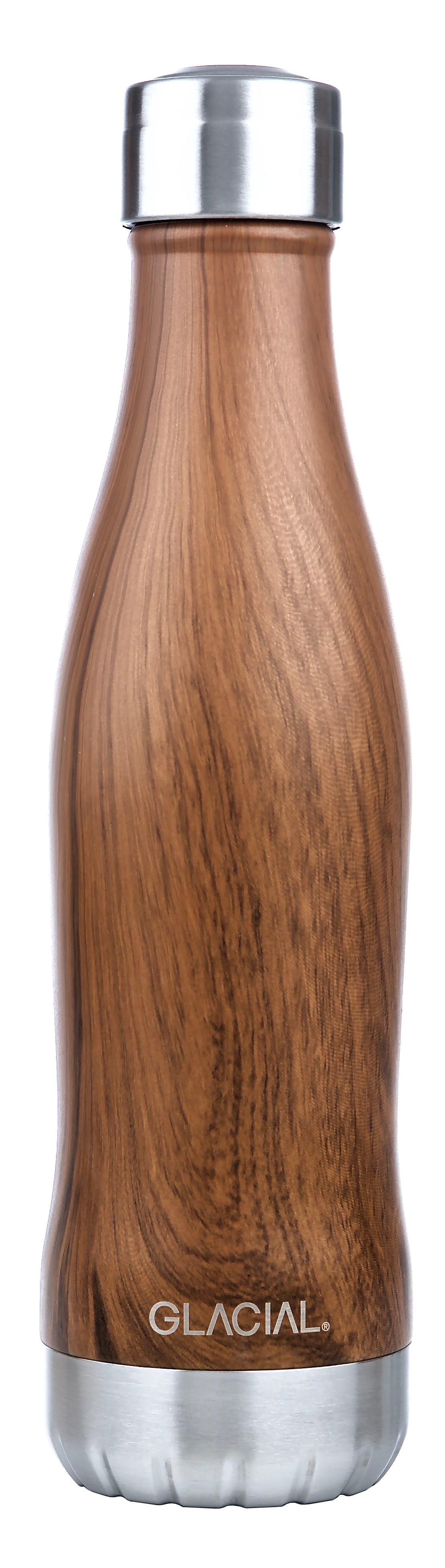 Glacial Bottle Teak Wood 400 ml