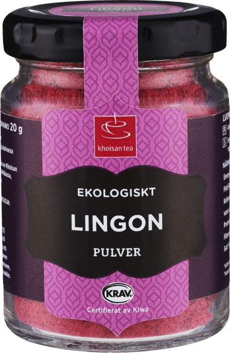 Khoisan Gourmet Lingonpulver EKO KRAV 20 g