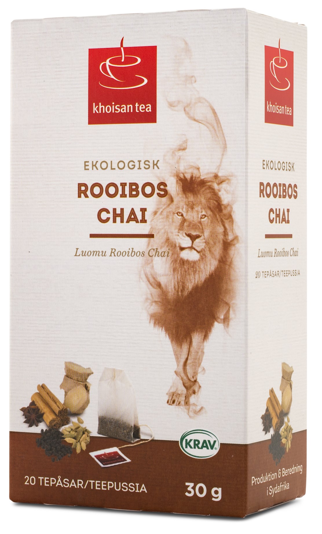 Khoisan Gourmet Rooibos Te Chai EKO KRAV 20 st