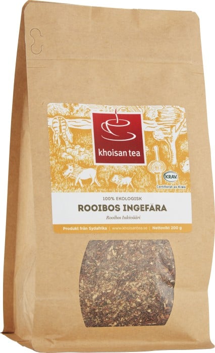 Khoisan Gourmet Rooibos Te Ingefära EKO KRAV 200 g