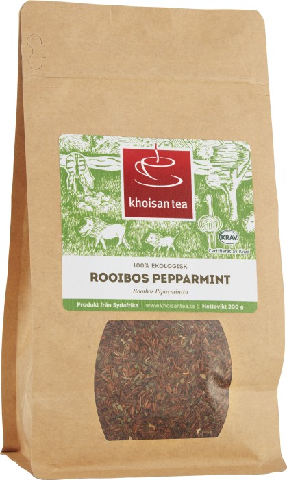 Khoisan Gourmet Rooibos Te Pepparmint EKO KRAV 200 g