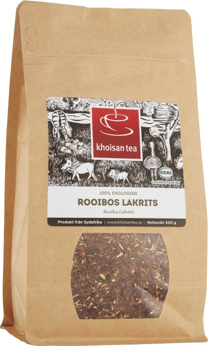 Khoisan Tea Rooibos Lakrits 200 g