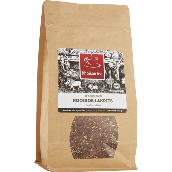 Khoisan Tea Rooibos Lakrits 200 g