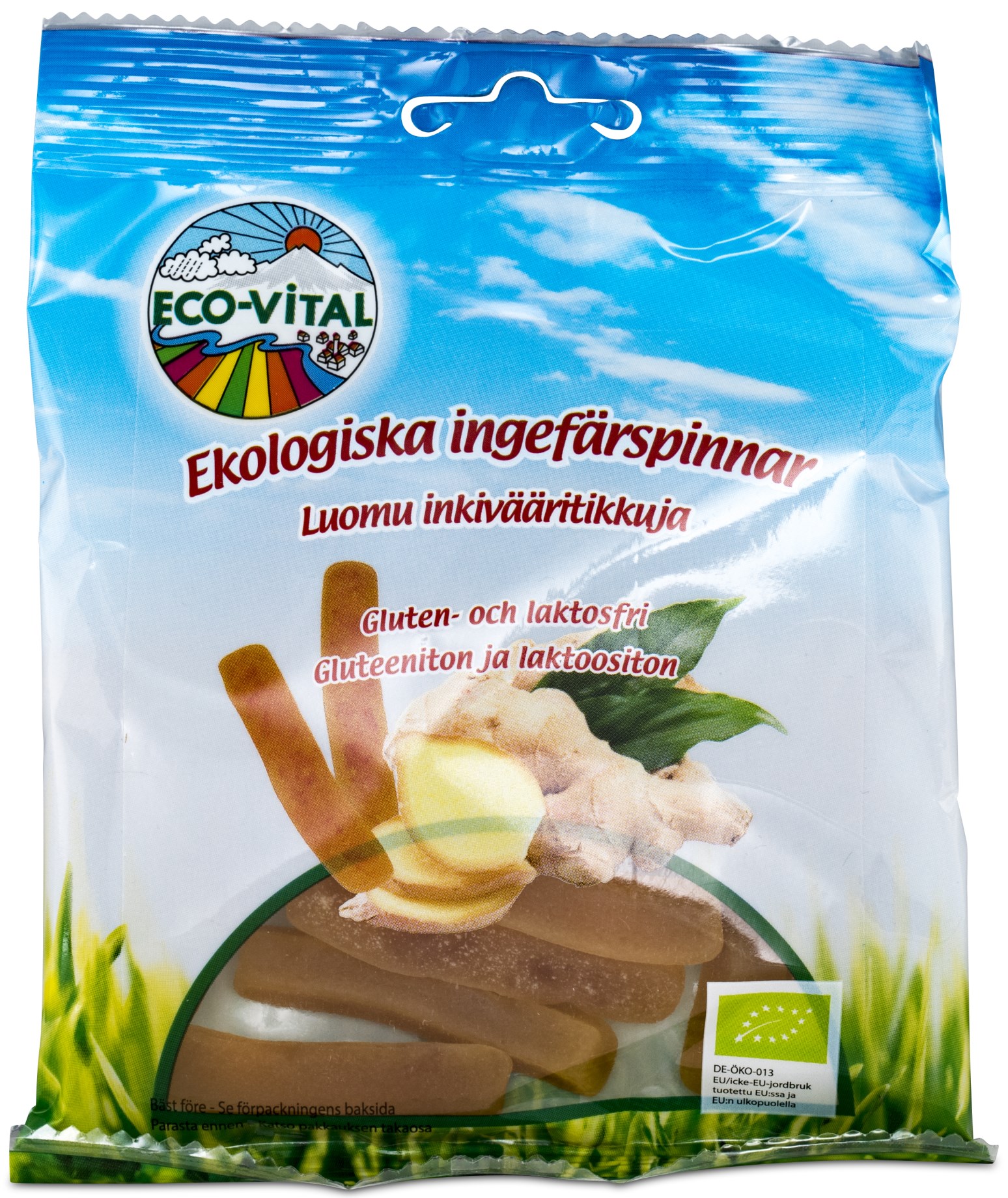 Eco-Vital Ingefärspinnar 90 g