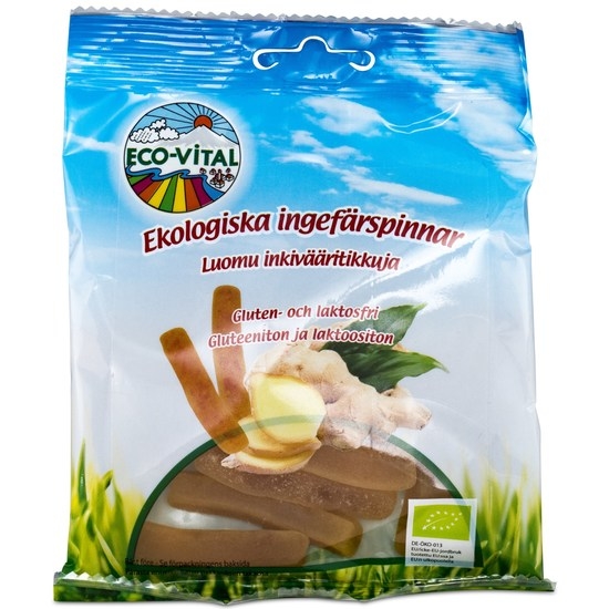 Eco-Vital Ingefärspinnar 90 g
