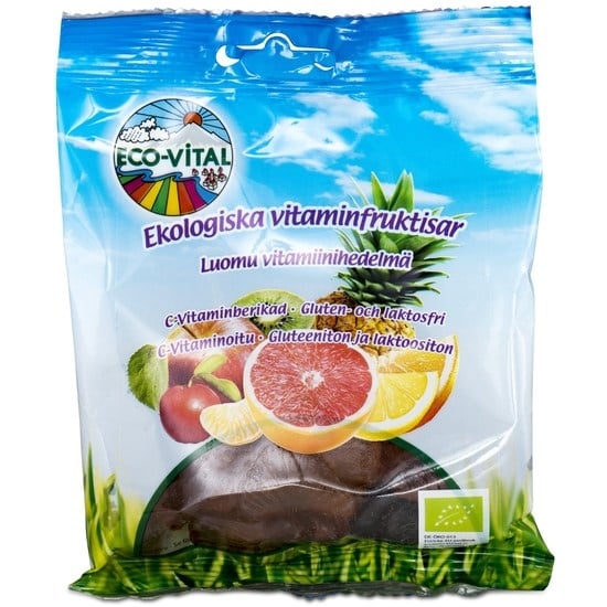 Eco-vital Vitaminfruktisar 90 g